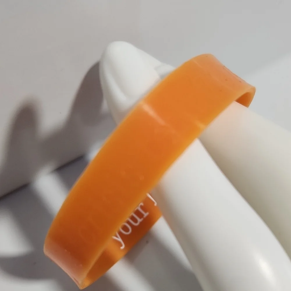 Orange Motivational Silicone Wristband - Your Life Matters